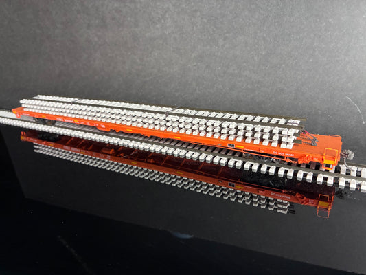 Walthers HO Scale 89' Flatcar with Track Panels